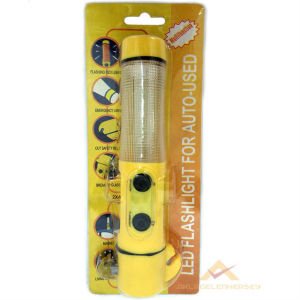 ÇOK AMAÇLI ÇEKİÇLİ SU GEÇİRMEZ ACİL DURUM FENERİ