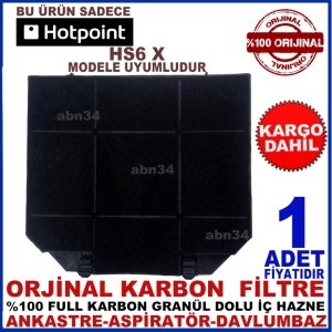 HOTPOİNT HS6 X ANKASTRE DAVLUMBAZ FİLTRESİ-1013
