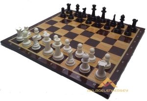 Ücretsiz Kargo 45x45 CM KALİTELİ AHŞAP SATRANÇ TAHTASI SEHPASI