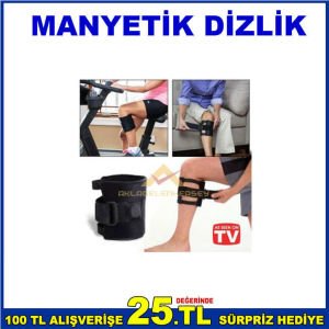 VÜCUTTAKİ BEL VE DİZLER ÜZERİNDEKİ AĞRILARI GİDERİCİ MANYETİK DİZLİK