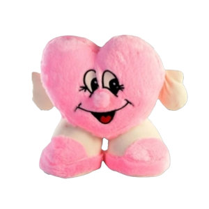 Ayaklı Kalp Peluş Oyuncak 60 cm