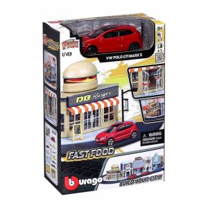 Bburago City Street Fire City Oyun Seti