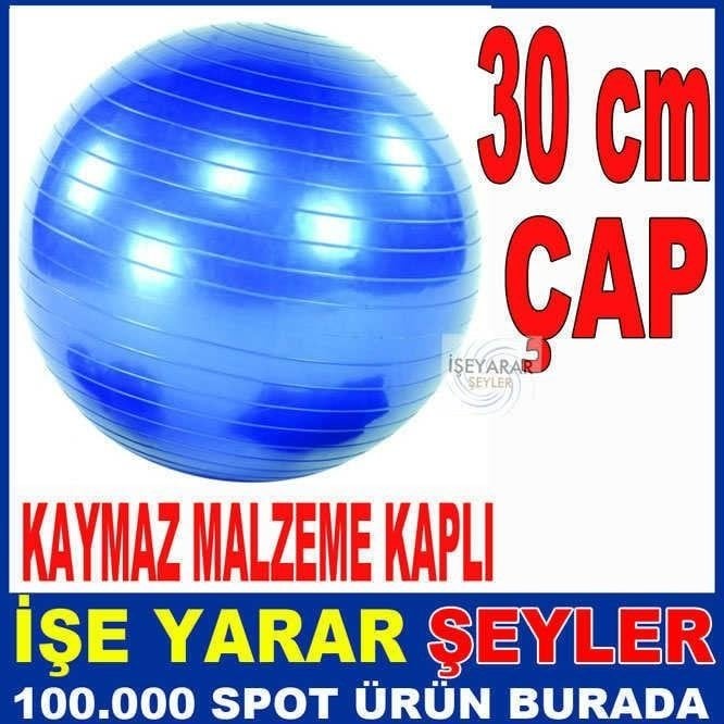Pilates antreman topu 30cm kalitel PİLATES JİMNASTİK TOPU ESNEK P