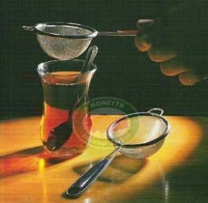 Komple Çelik Çay Süzgeci Standart Boyut