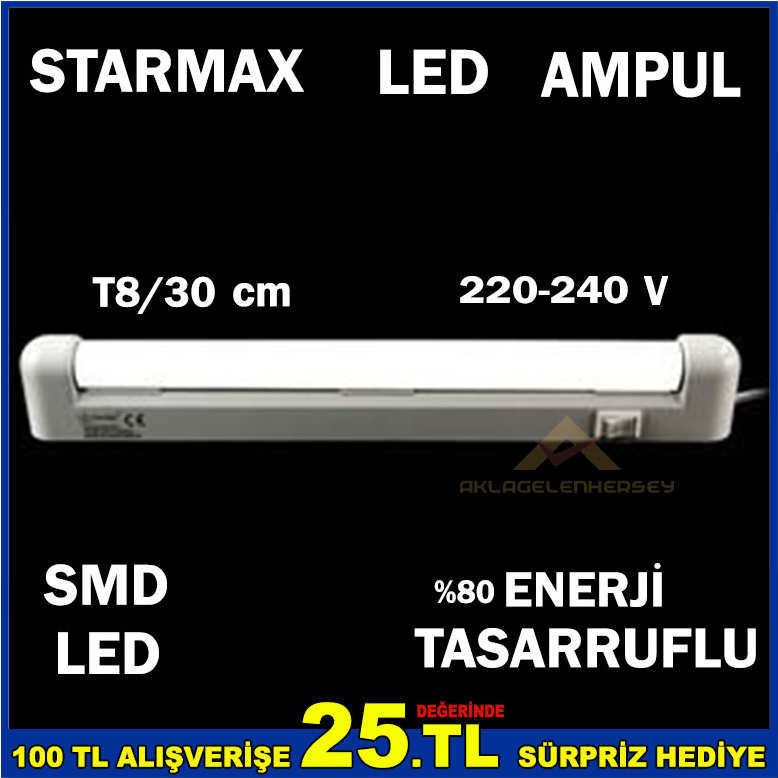 STARMAX SMD LEDLİ ENERJİ TASARRUFLU LED AMPUL