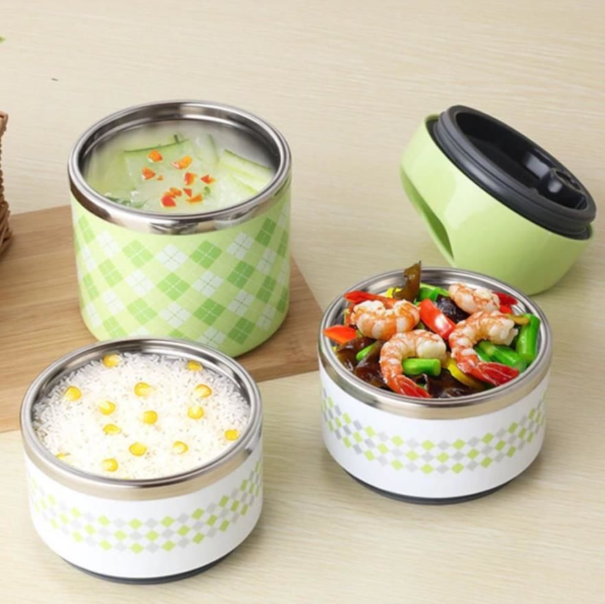 Sızdırmaz Vidalı Çelik İç Yüzeyli 3Kaplı 1250ml Termos Sefer Tası