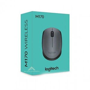 Logitech M170 Kablosuz Mouse Wireless Açma-Kapama Düğmeli Ergonomik 10x6cm Pilli USB Girişli Mouse