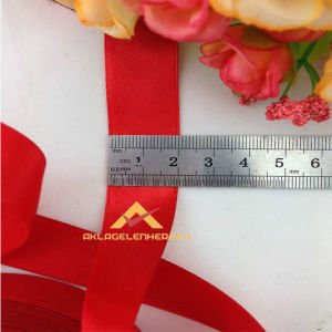 2 cm 10 mt 1. KALİTEDE SATEN KIRMIZI KURDELA