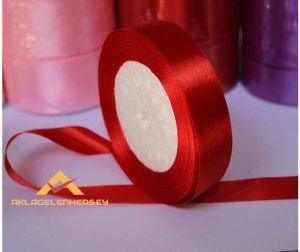 2 cm 10 mt 1. KALİTEDE SATEN KIRMIZI KURDELA