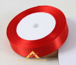 2 cm 10 mt 1. KALİTEDE SATEN KIRMIZI KURDELA