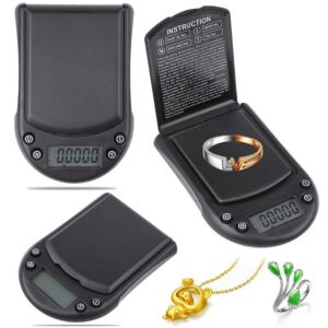 Elektronik Tartı Dijital Cep ölçeği Takı Altın Gümüş Gram İçin Taşınabilir Yüksek Hassasiyetli