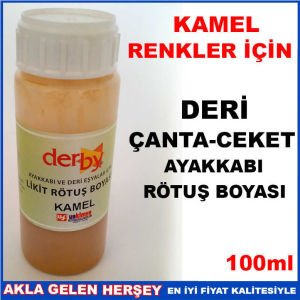 Kamel renk hakiki deri için,çanta,ceket,ayakkabı,döşeme hata kapatıcı rötuş boyası profesyonel -2
