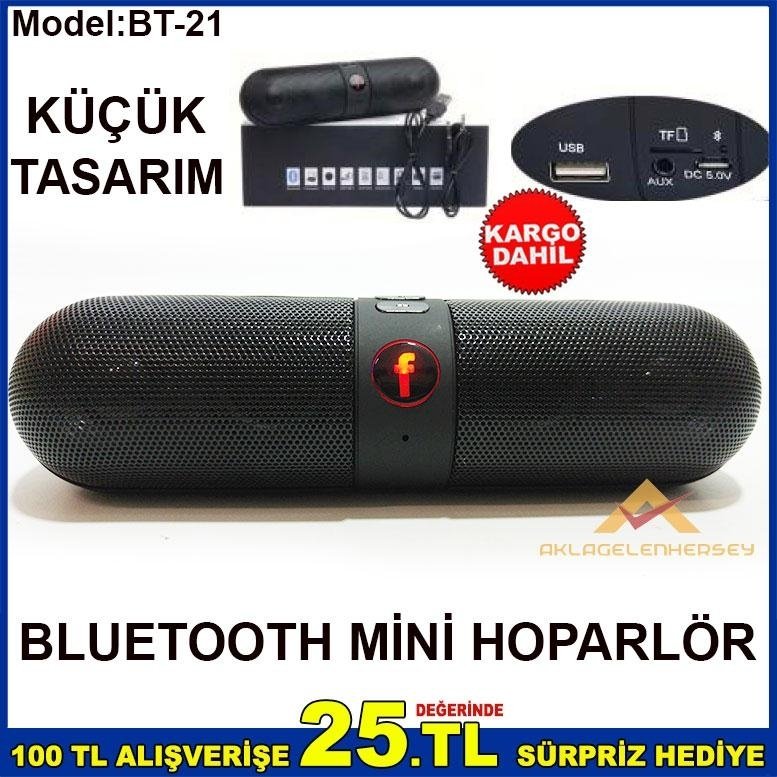 HAFIZA KART TAKILABİLEN BLUETOOTH HOPARLÖR