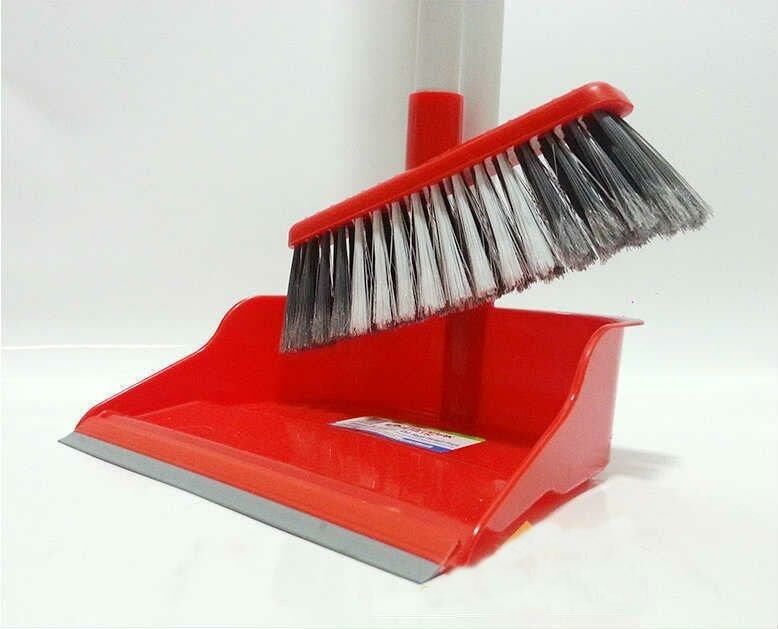Uzun Saplı Yer Süpürme Fırçası İle Faraş Seti