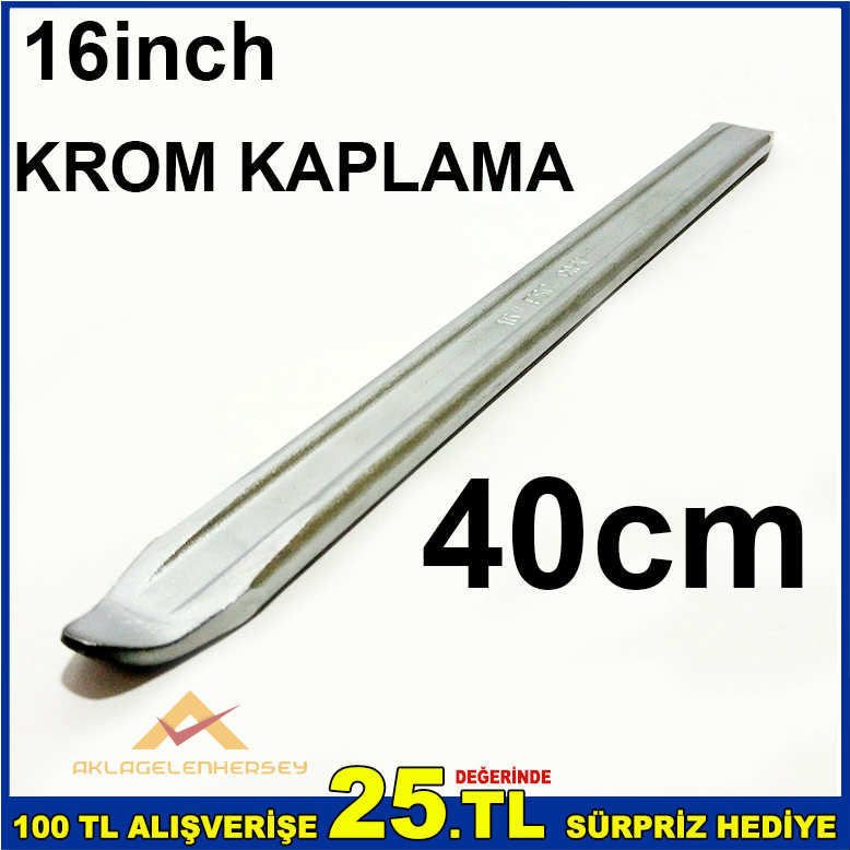 16inch KROM KAPLAMA 40cm OTOMOBİL LEVYESİ