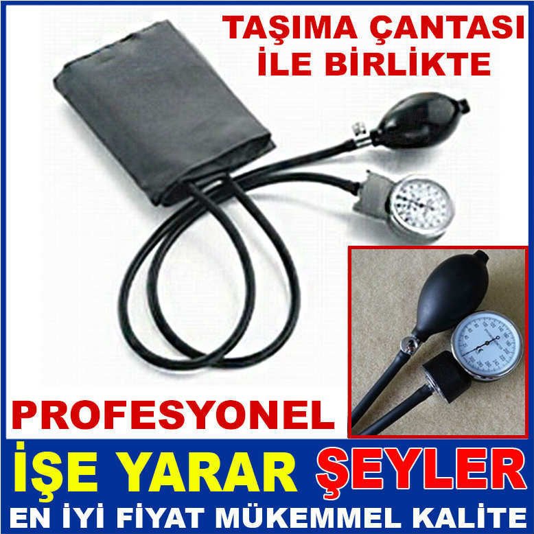 POMPALI İBRELİ ANEROİD ANALOG TANSİYON ÖLÇME ALETİ