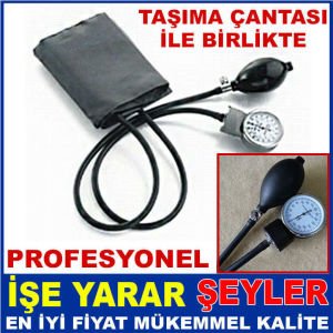 POMPALI İBRELİ ANEROİD ANALOG TANSİYON ÖLÇME ALETİ