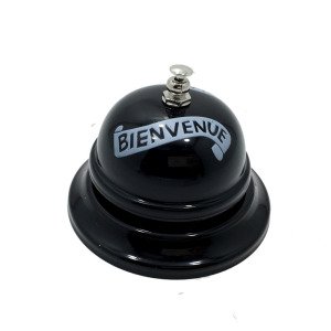 Dekoratif Metal Resepsiyon Zili Otel Pansiyon Karşılama Zili Çan