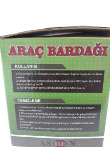 Çelik İç Yüzeyli 12-24 volt Su Isıtıcı Araç Kettle Makinesi