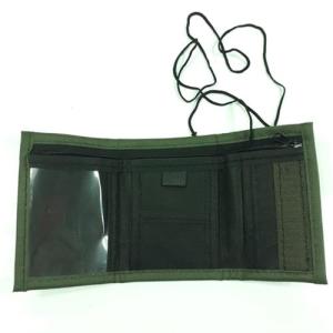 Askılı Güvenli Asker Cüzdanı 9x13 Cm Kamuflaj Cüzdan