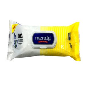 Kapaklı Büyük Islak Havlu Mendil Mendy 100'lü Islak Mendil
