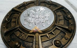 Diriliş Ertuğrul Osmanlı Kılıç Kalkan Bileklik Zırh Işıklı Sesli Dombra Çalar 4 Parça Oyuncak Seti