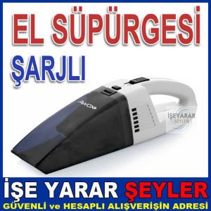 ISLAK KURU ŞARJLI EL SÜPÜRGESİ PRATİK ve GÜÇLÜ