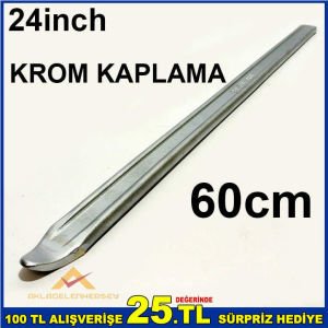 24inch KROM KAPLAMA 60cm OTOMOBİL LEVYESİ