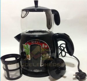 ELEKTRİKLİ 2 SÜZGEÇLİ EKONOMİK İSTER KETTLE İSTER ÇAY SETİ