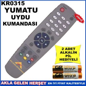 YUMATU UYDU CİHAZI Receiver KUMANDASI KR0315