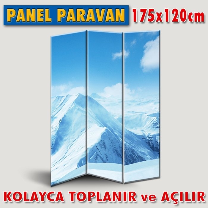GÖRSELLİ KATLANIR PANEL BÖLME SİSTEMİ - YAMAÇLARDAKİ BEYAZLIK