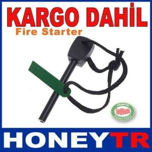MAGNEZYUN ALEV+ATEŞ BAŞLATAN ÇAKMAK TAŞI SETİ KD