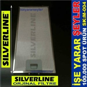 Silverline 1140 Model Ankastre Sürgülü Muftak Aspiratörü Filtresi