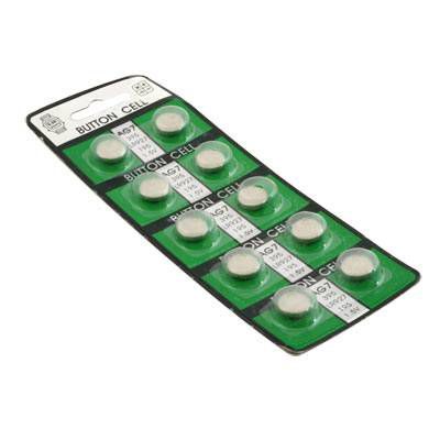 10adet AG7 LR927 395 SR927 195 ALKALİN DÜĞME PİL