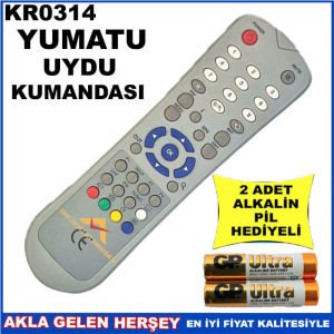 YUMATU UYDU CİHAZI Receiver KUMANDASI KR0314