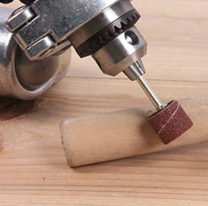 Matkap motorlarıyla kalıpçı taşlama için 51 parça rulo zımpara seti+6 adet uygun lastikli çelik şaft