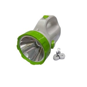 18 Saat Kesintisiz Kullanımlı 15W Led Yüksek Kapasiteli El Feneri Gold Htc GHTC-2315