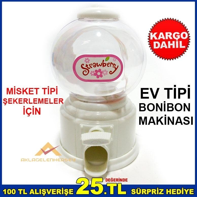 MİSKET TİPİ ŞEKERLEME İÇİN BONİBON MAKİNESİ