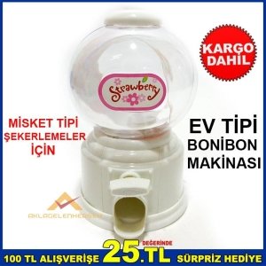 MİSKET TİPİ ŞEKERLEME İÇİN BONİBON MAKİNESİ