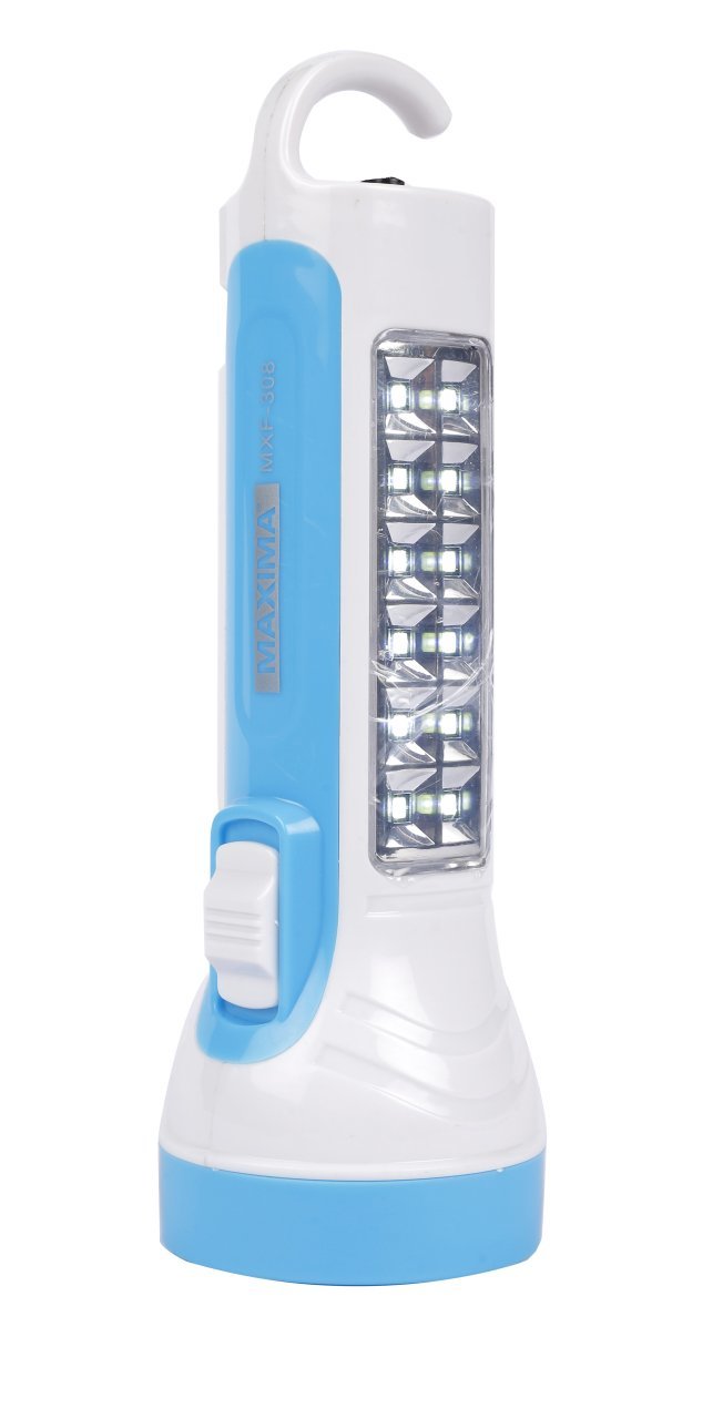 Şarj edilebilir LED El Feneri. El feneri olarak enerji tasarruflu, güçlü, 2W tek Led ampul. Işıldak