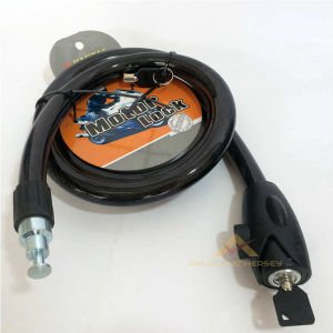 120cm uzun boy bisiklet kilidi Çelik halat,22mm kalınlık profesyonel süper sağlam motorsiklet kilidi