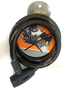 120cm uzun boy bisiklet kilidi Çelik halat,22mm kalınlık profesyonel süper sağlam motorsiklet kilidi