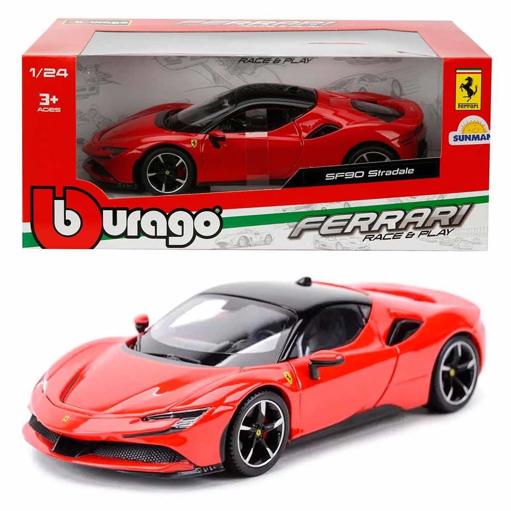 1:24 Ferrari SF90 Stradale Model Araba