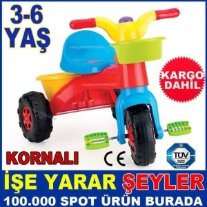 BENİM İLK BİSİKLTİM 3 TEKERLİ ÇOCUK BİSİKLETİ KD