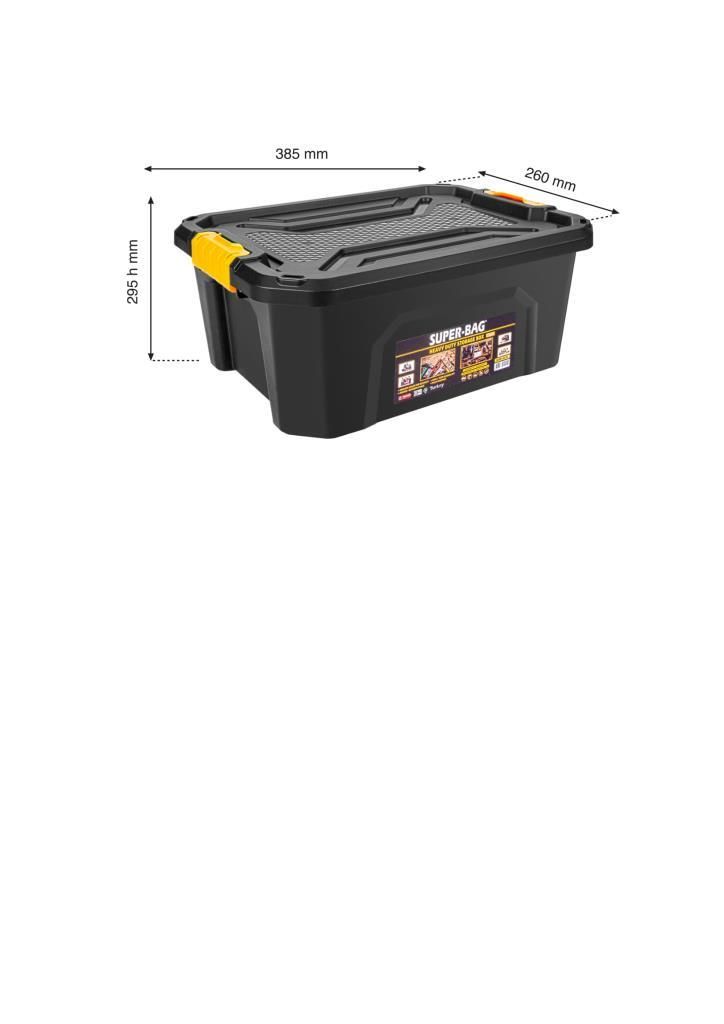 Saklama Kutusu 490x380x200h mm20 LT ASR-4035