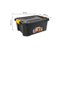 Saklama Kutusu 490x380x200h mm20 LT ASR-4035