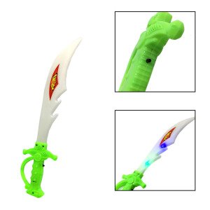 Pille Çalışan Işıklı Oyuncak Mini Zülfikar Kılıç 36 cm