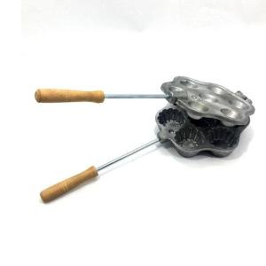 Alüminyum Döküm Sade Natural 7 Gözlü Tartolet Pasta Kek Kalıbı