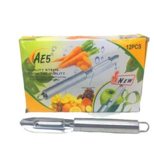 Lüks Metal Sebze Oyacak & Soyacak , Balık Pulu Temizleme Kabak Oyma