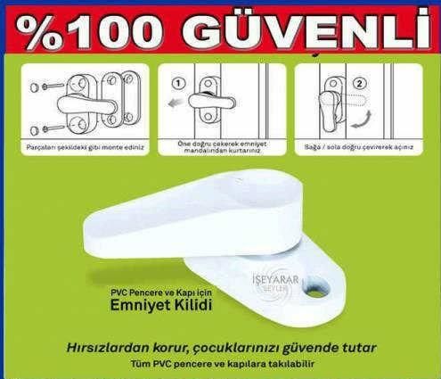 Pvc Kapı Pencere Emniyet Kilidi Çekmeli Model Çocuk Güvenlik Kiliti,Hırsızlık Koruyucu Mandal Kilit